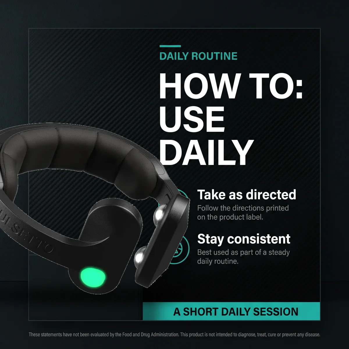 How to use Pulsetto as part of a daily routine